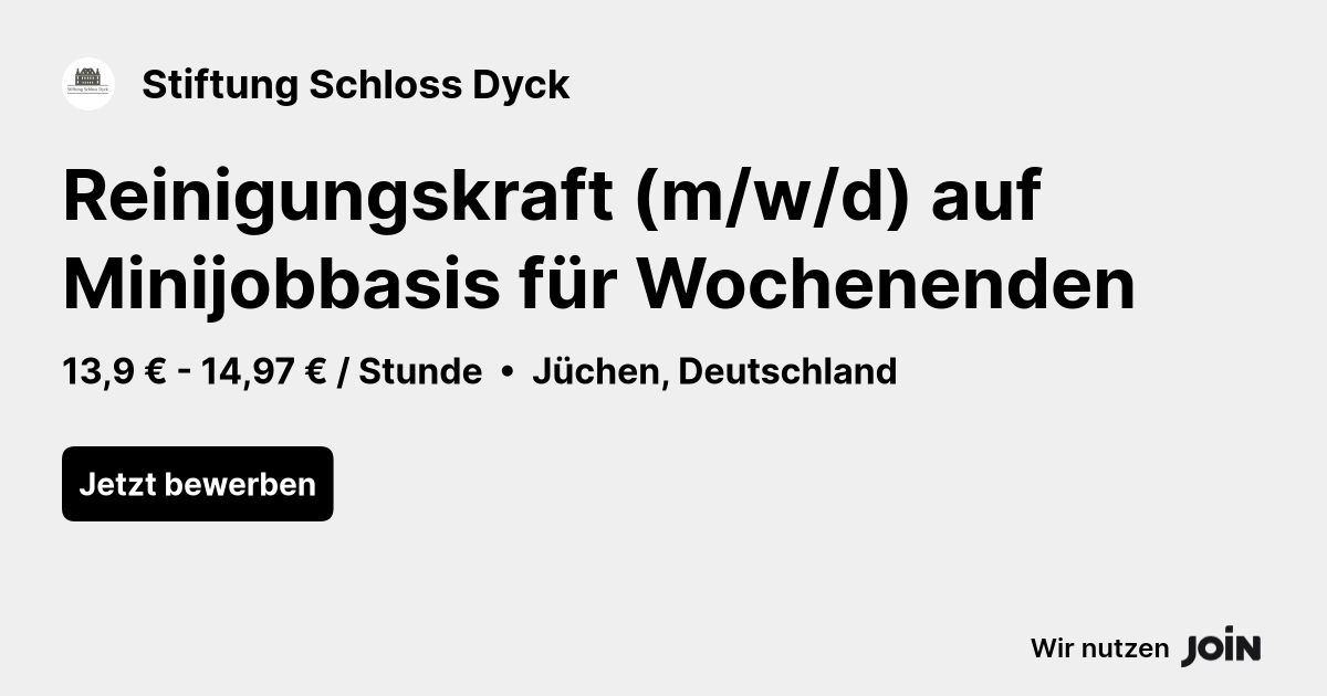 Stiftung Schloss Dyck logo