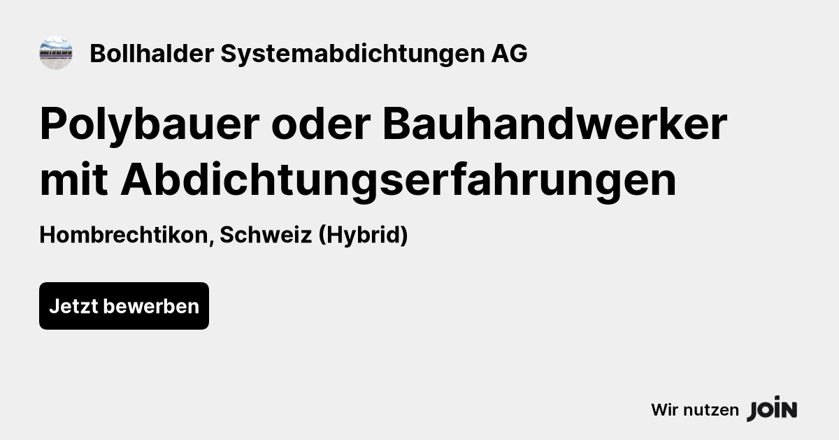 Bollhalder Systemabdichtungen AG logo