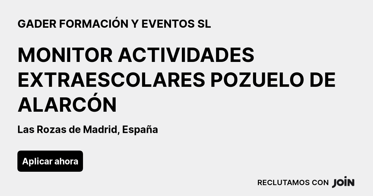 GADER FORMACIÓN Y EVENTOS SL logo