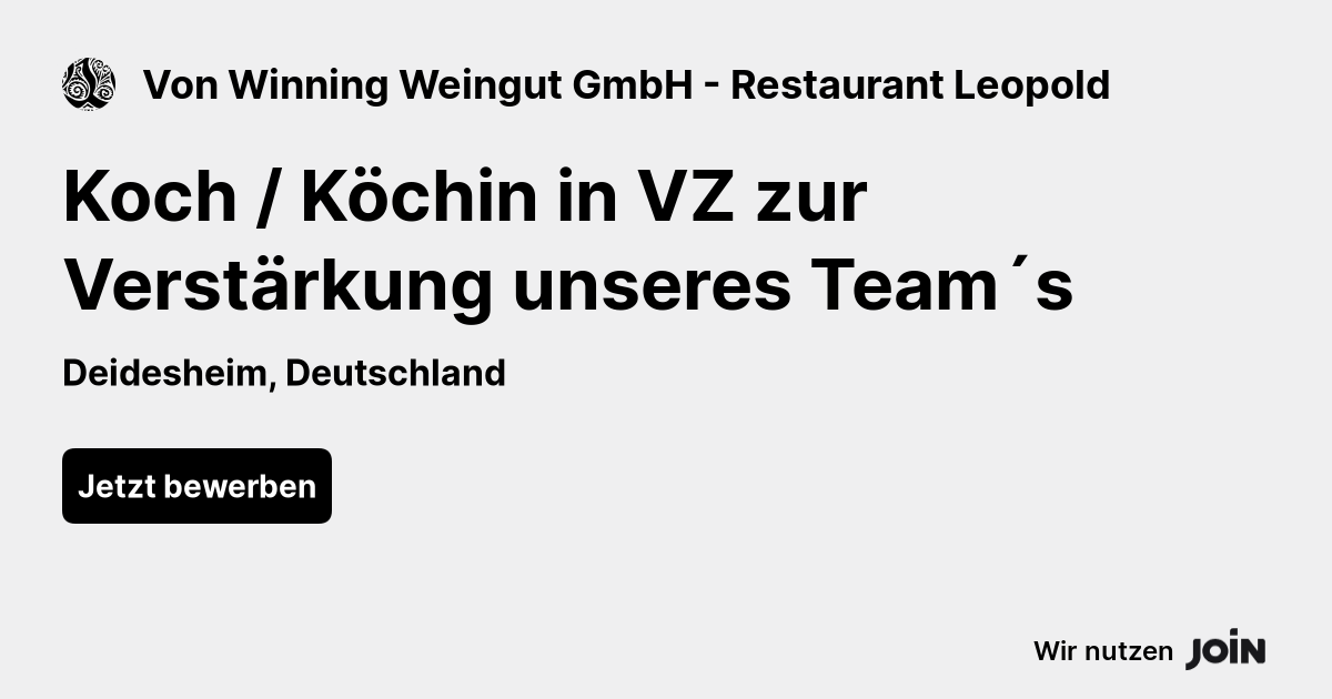 Von Winning Weingut GmbH - Restaurant Leopold logo