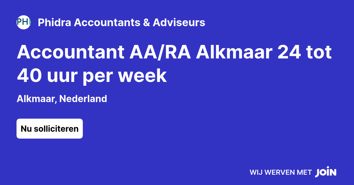 Phidra Accountants & Adviseurs logo