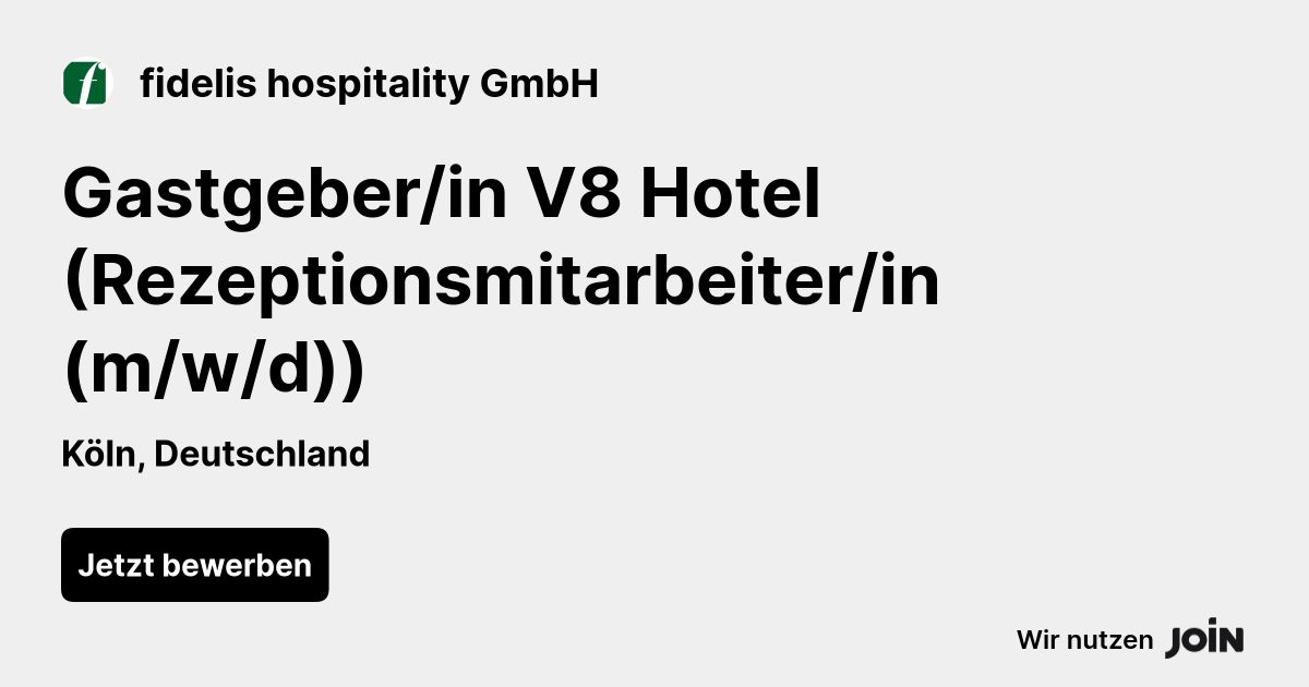 fidelis hospitality GmbH logo