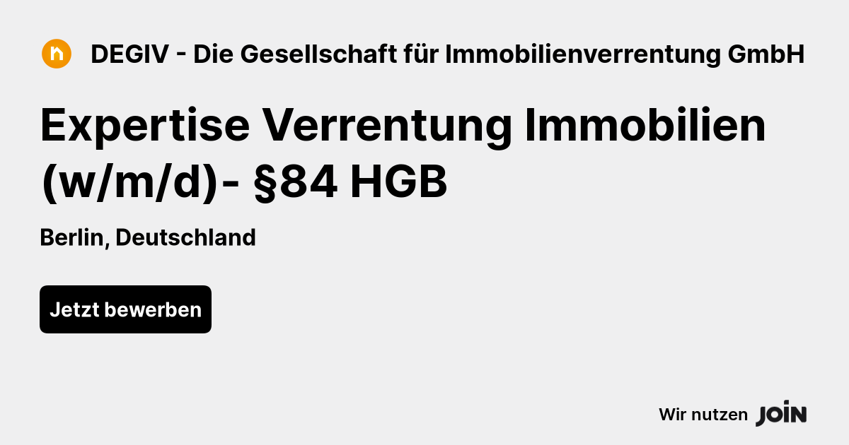 DEGIV - Die Gesellschaft für Immobilienverrentung GmbH logo
