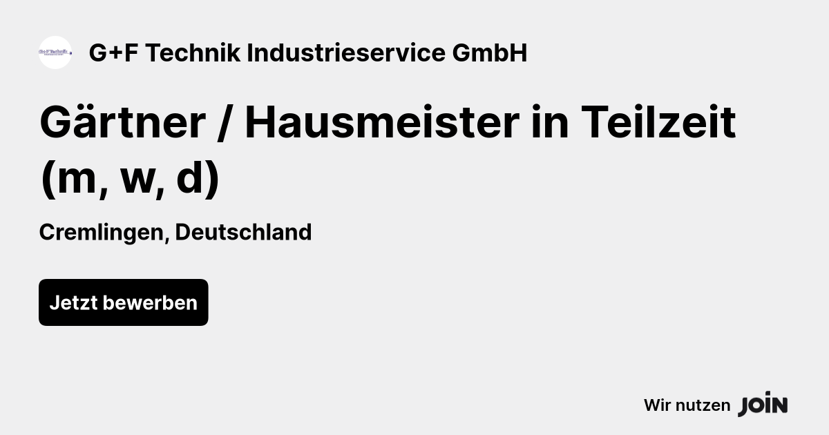 G+F Technik Industrieservice GmbH logo