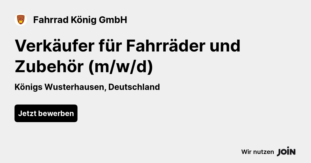 Fahrrad König GmbH logo