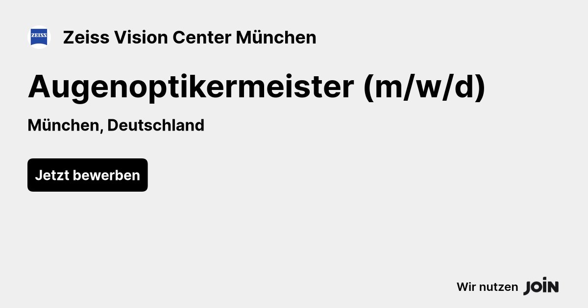 Zeiss Vision Center München logo