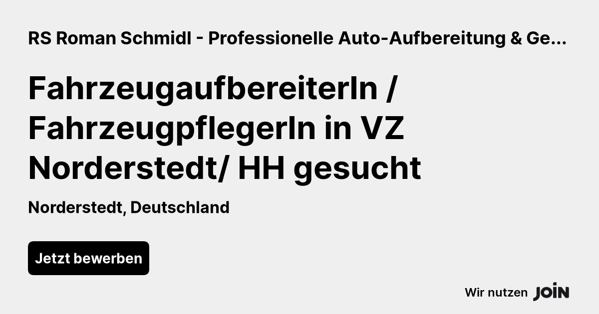 RS Roman Schmidl - Professionelle Auto-Aufbereitung & Gebäudereinigungsservice logo