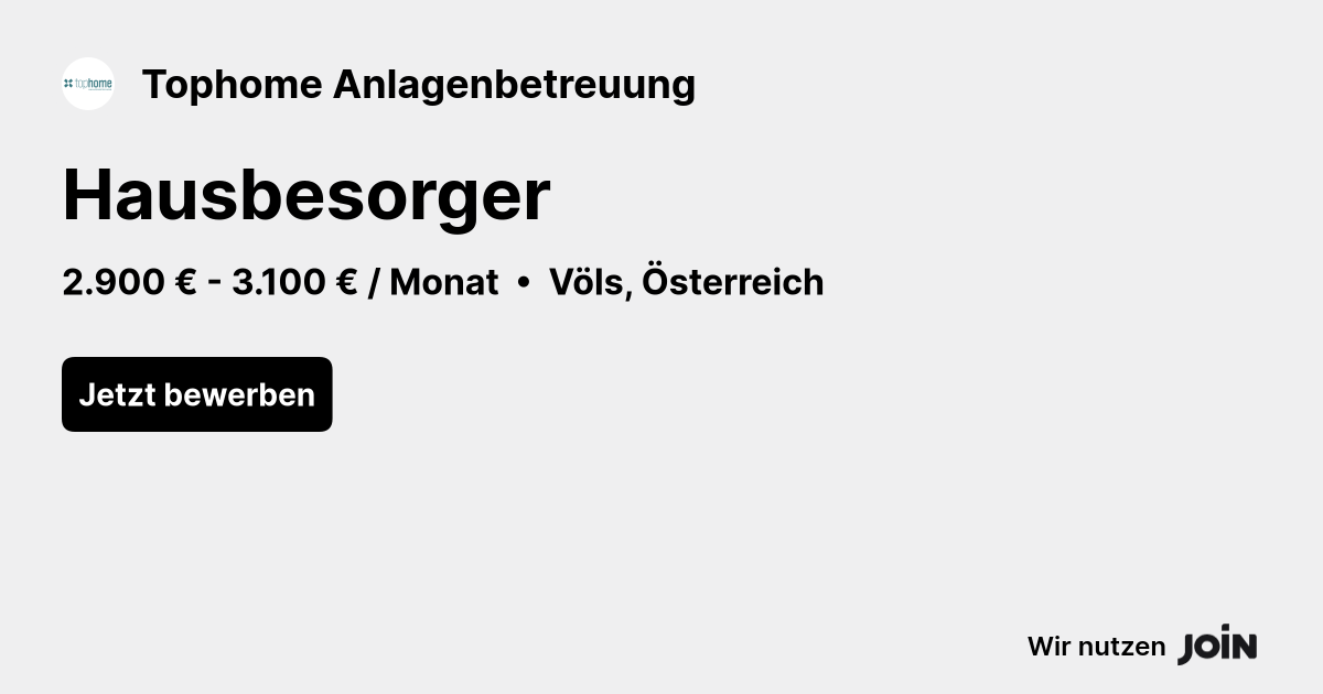 Tophome Anlagenbetreuung logo