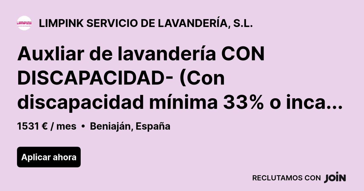 LIMPINK SERVICIO DE LAVANDERÍA, S.L. logo