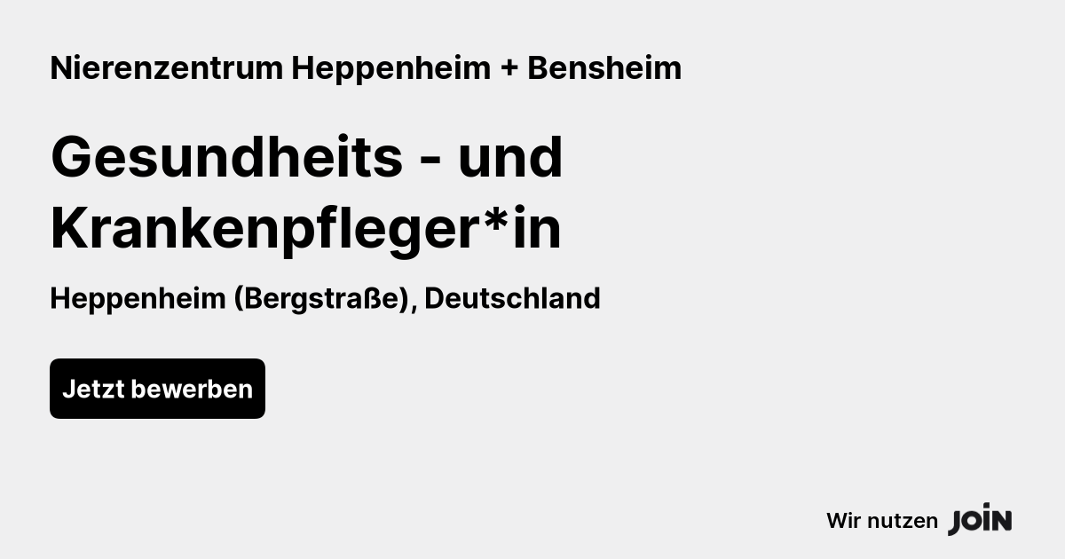 Nierenzentrum Heppenheim + Bensheim logo