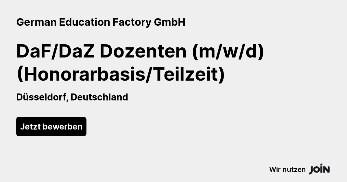 German Education Factory GmbH logo
