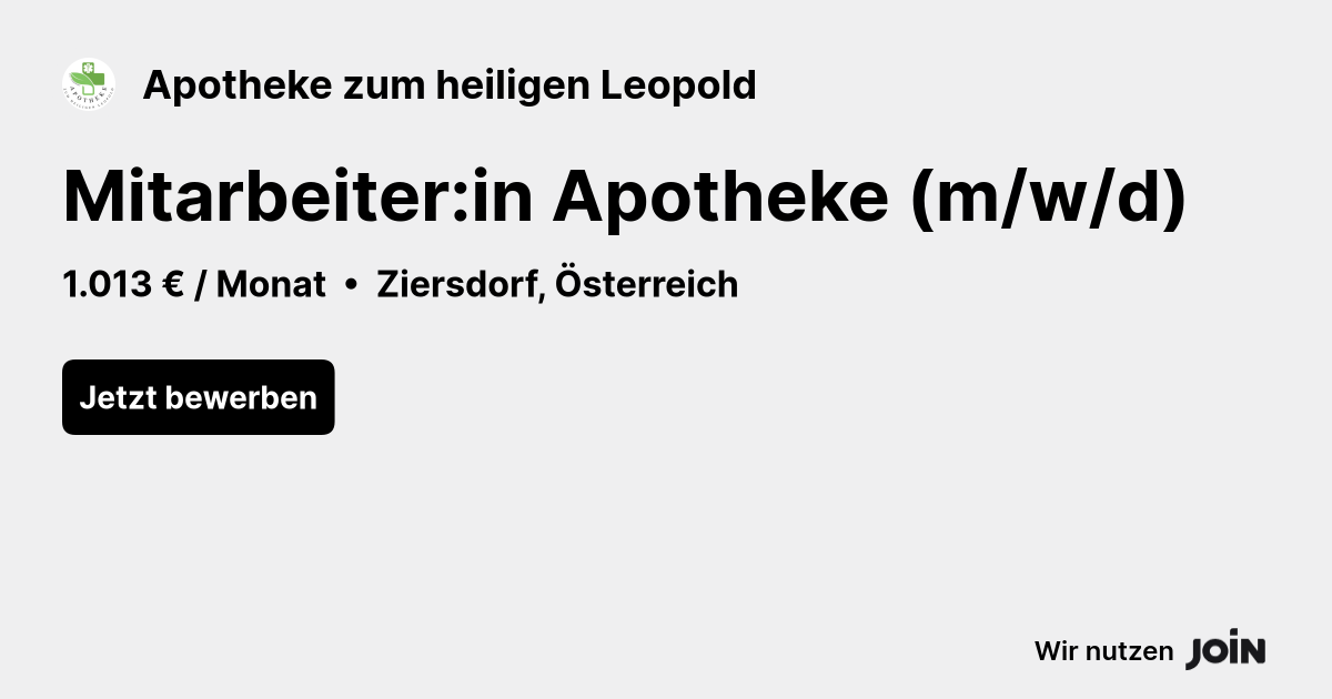 Apotheke zum heiligen Leopold logo