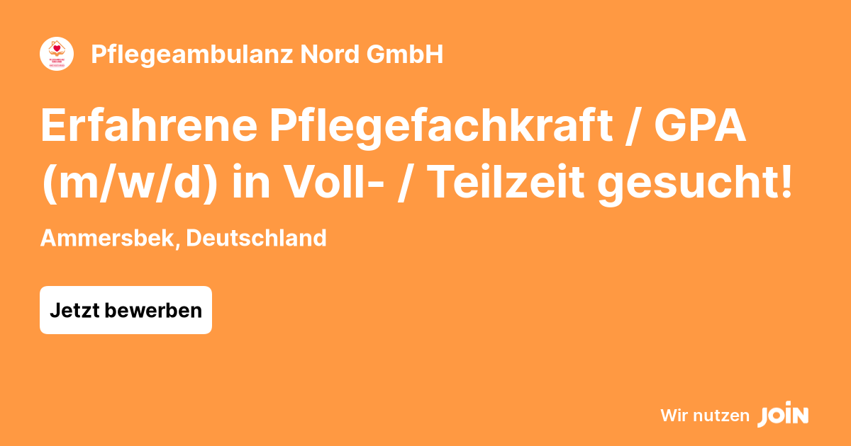 Pflegeambulanz Nord GmbH logo