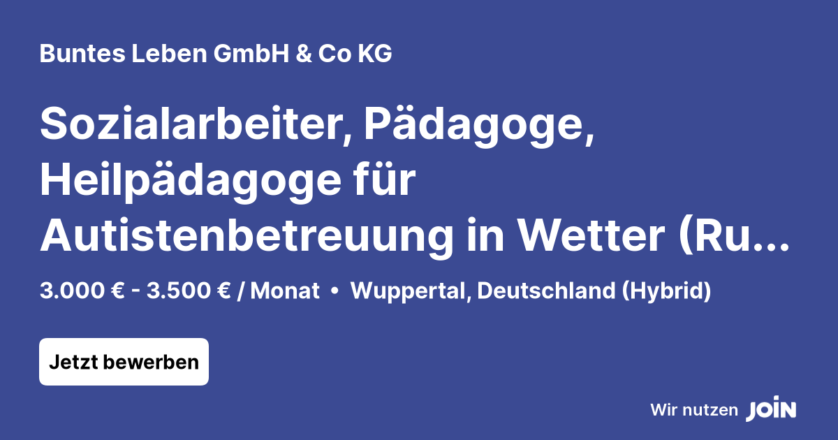 Buntes Leben GmbH & Co KG logo