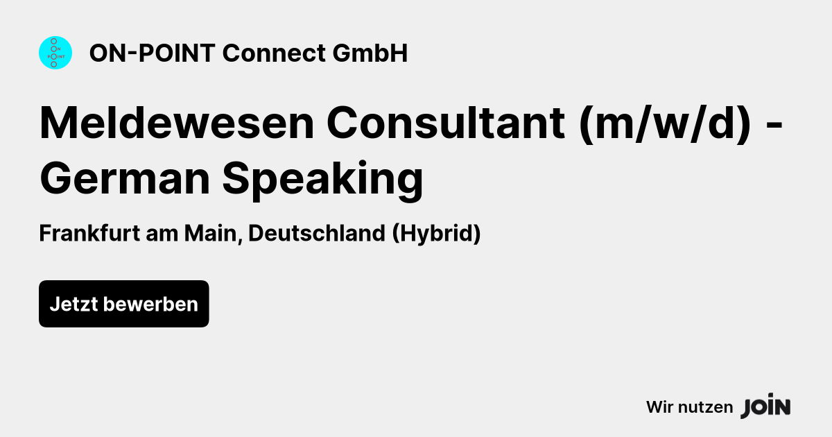 ON-POINT Connect GmbH logo