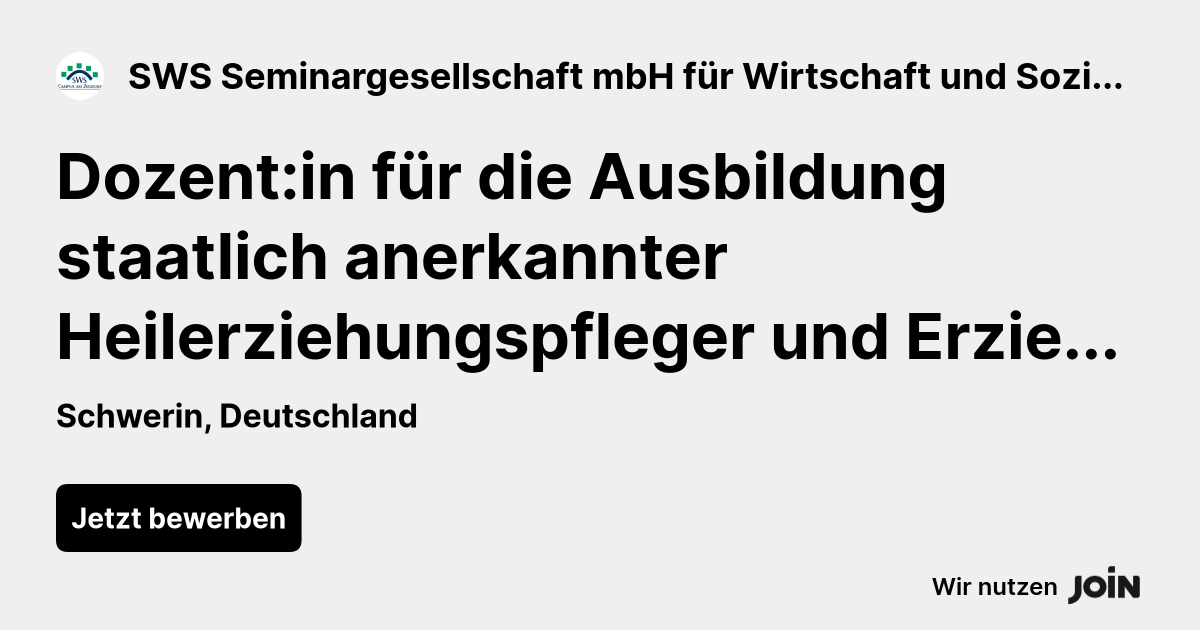 SWS Seminargesellschaft mbH für Wirtschaft und Soziales logo
