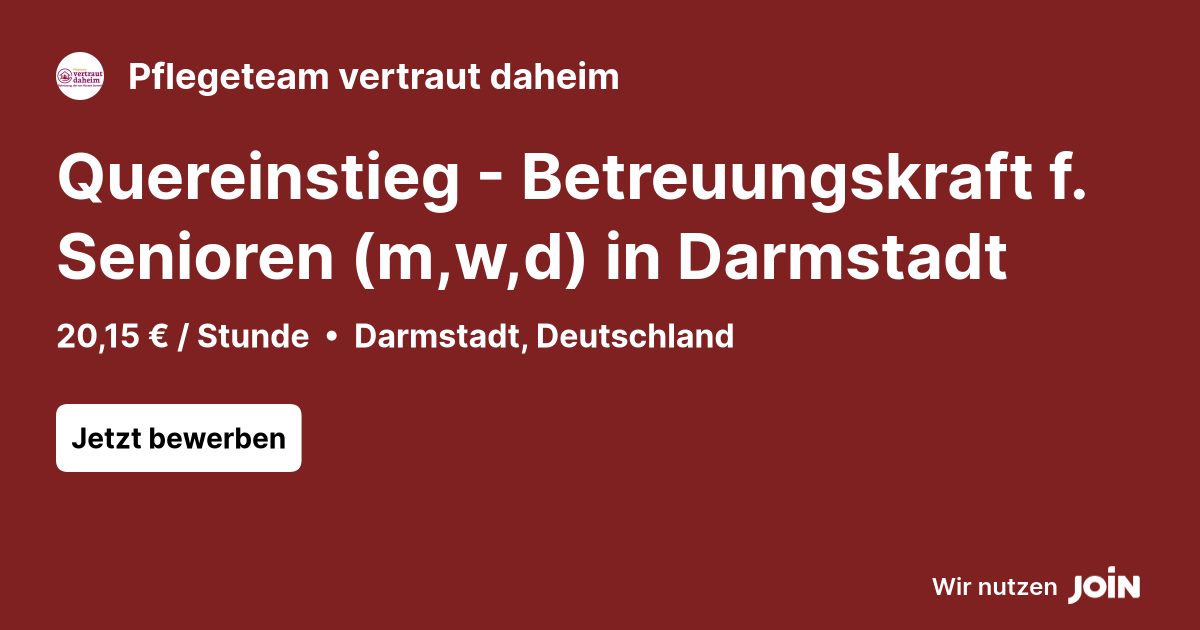Pflegeteam vertraut daheim logo