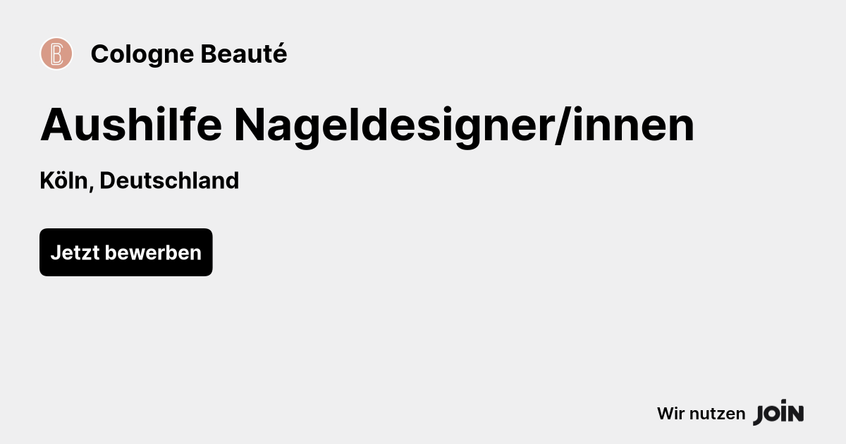 Cologne Beauté logo