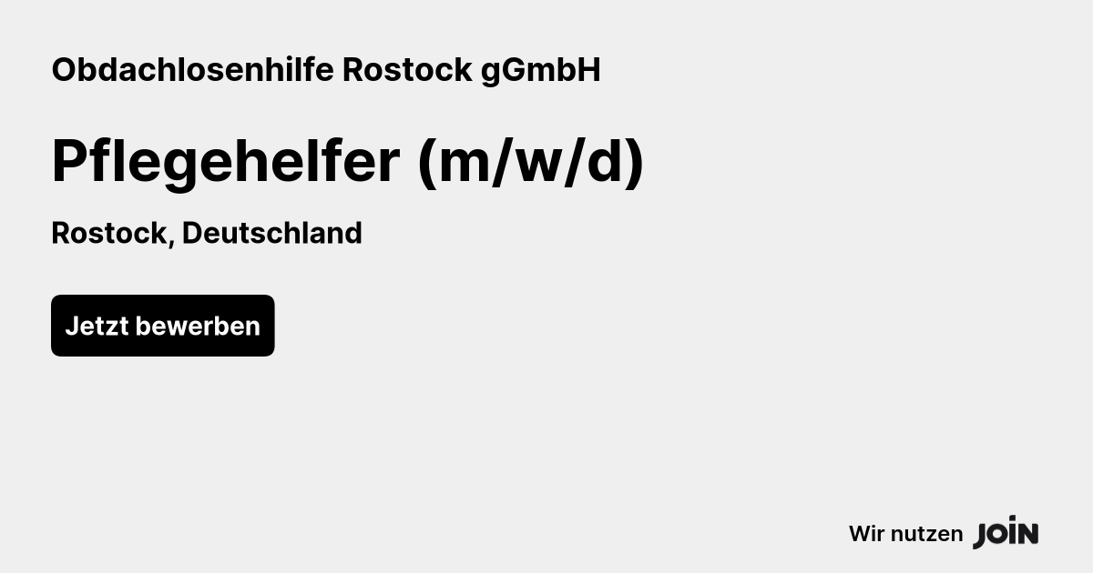 Obdachlosenhilfe Rostock gGmbH logo