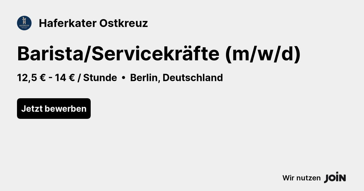 Haferkater Ostkreuz logo