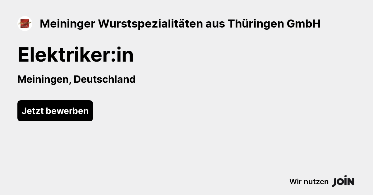 Meininger Wurstspezialitäten aus Thüringen GmbH logo