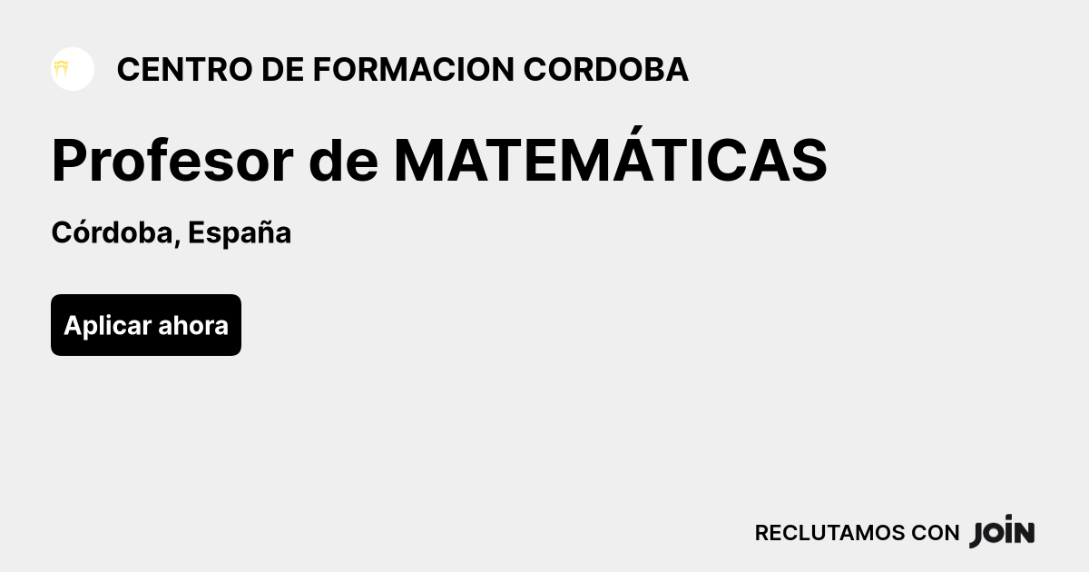 CENTRO DE FORMACION CORDOBA logo