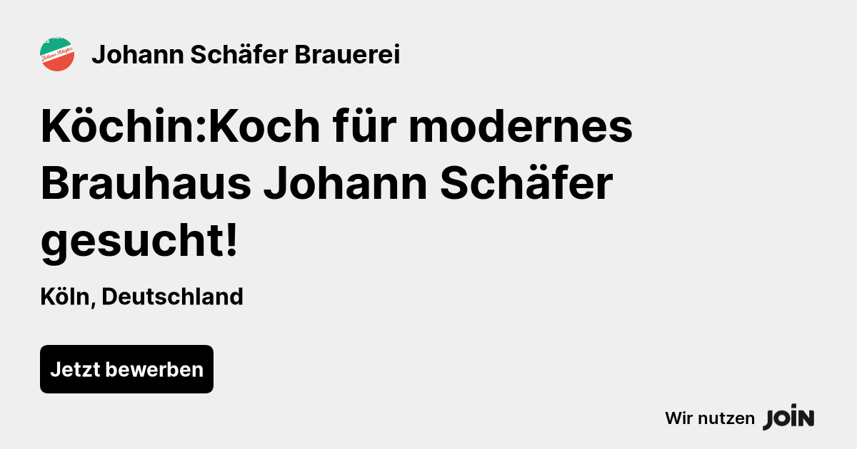 Johann Schäfer Brauerei logo