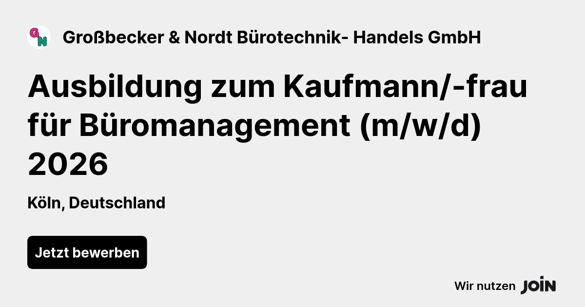Großbecker & Nordt Bürotechnik- Handels GmbH logo