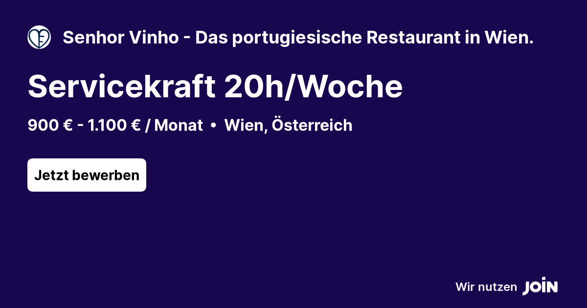 Senhor Vinho - Das portugiesische Restaurant in Wien. logo