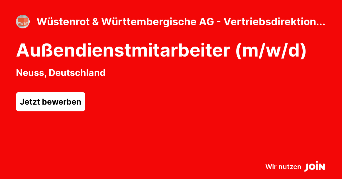 Wüstenrot & Württembergische AG - Vertriebsdirektion Düsseldorf logo