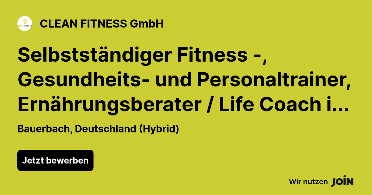 CLEAN FITNESS GmbH logo