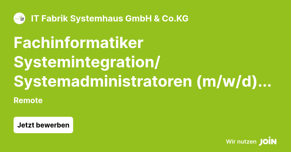 IT Fabrik Systemhaus GmbH & Co.KG logo