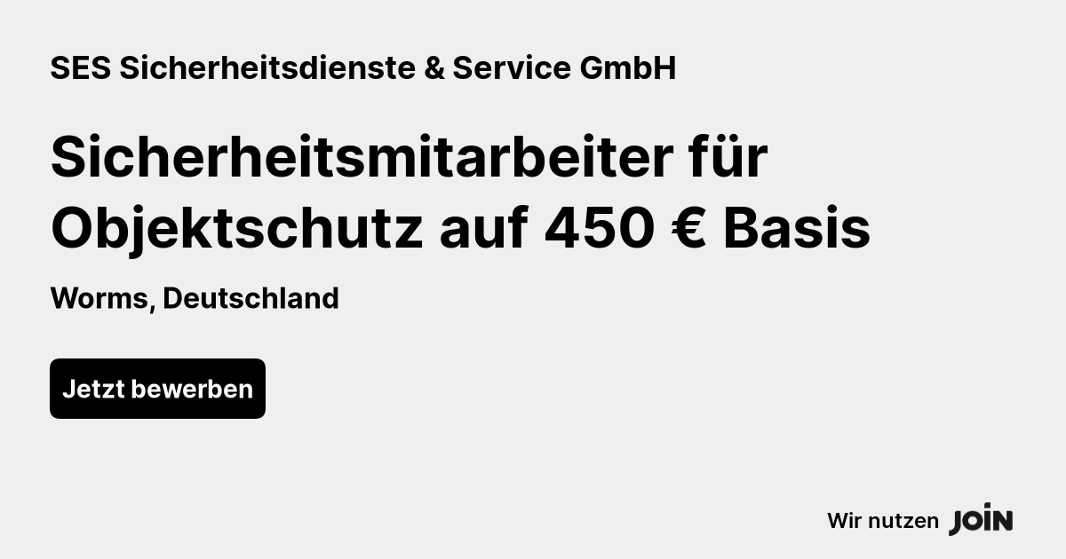 SES Sicherheitsdienste & Service GmbH logo