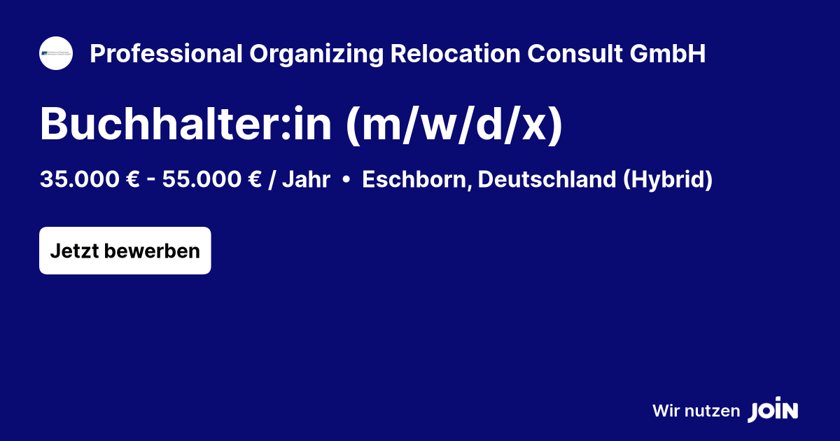 Professional Organizing Relocation Consult GmbH logo